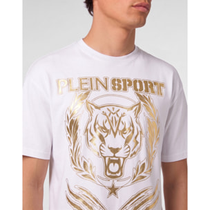 PLEIN SPORT Camiseta de cuello redondo y manga corta TIGER