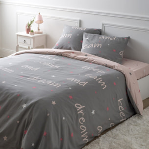 PARURE DE COUETTE 3 PCS  100% COTON 51 fils CAMA