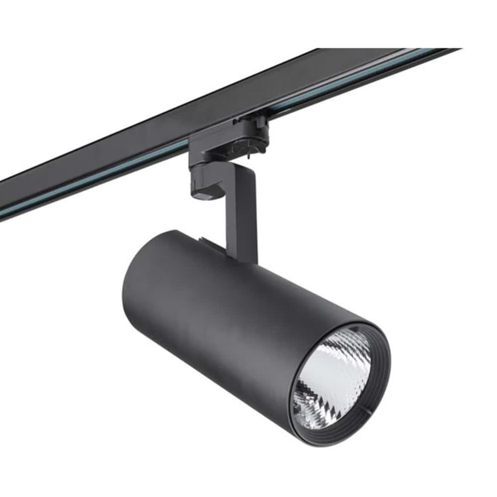 LEDS C4 Proyector Bond Tube Medium 17.4W 4000K Cri 80 Negro 1297Lm