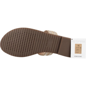 Sandalias Mujer de la marca GEOX  modelo D SOZY PLUS D Gold