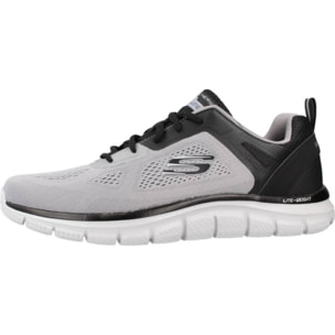 Sneakers De  Hombre Track Gris