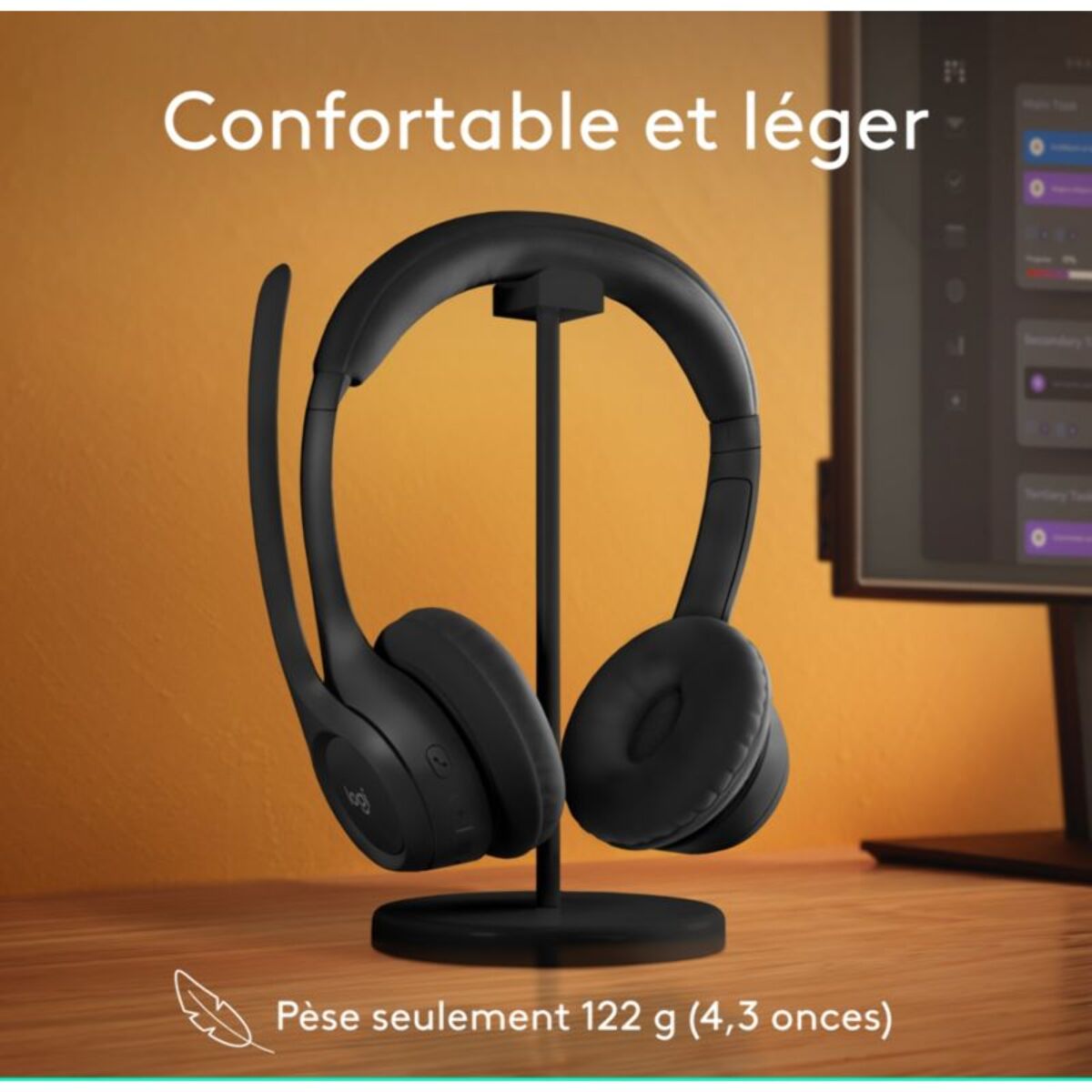 Micro-casque LOGITECH Zone 300 Bluetooth Noir