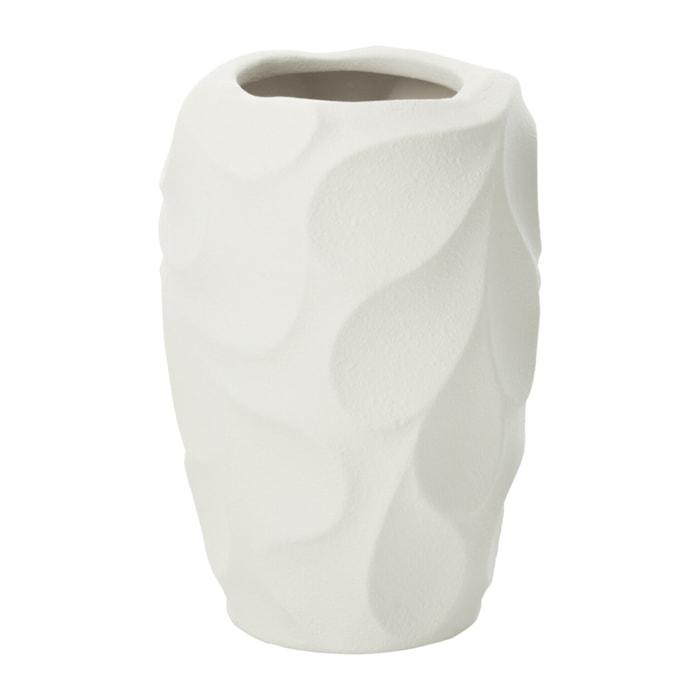 J-Line vase Mirena - céramique - blanc - small - 32 cm de hauteur