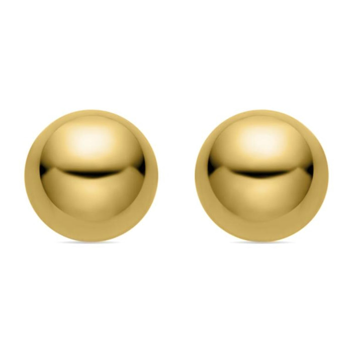 Pendientes Lux by Lux acabados oro anmarillo 18k