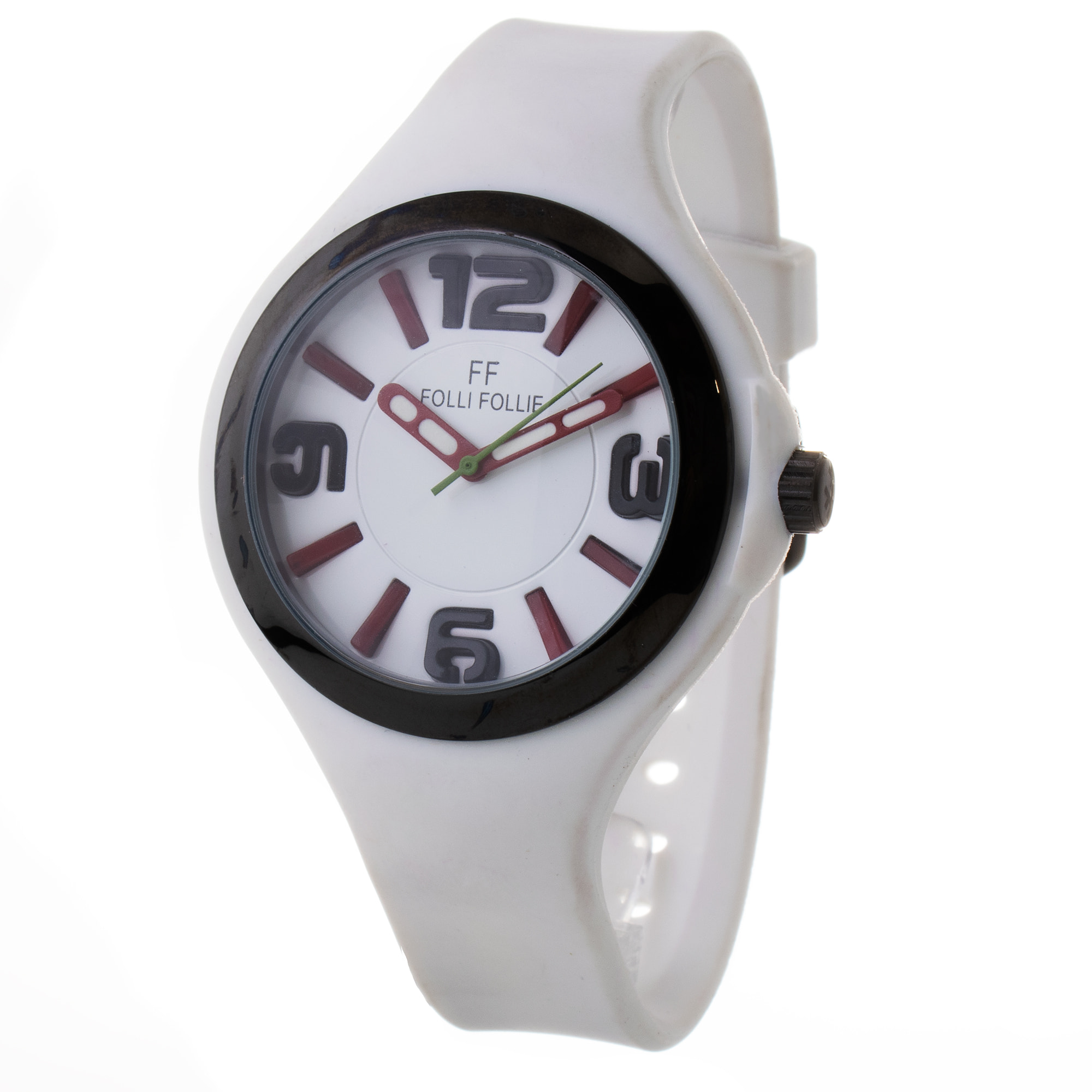 Reloj Folli Follie WF1Y045ZPW Mujer Analogico Cuarzo con Correa de Silicona