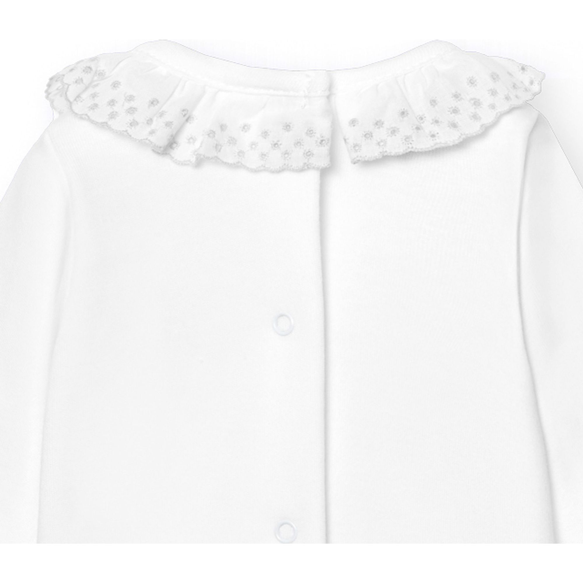 Body bebé manga larga cuello batista