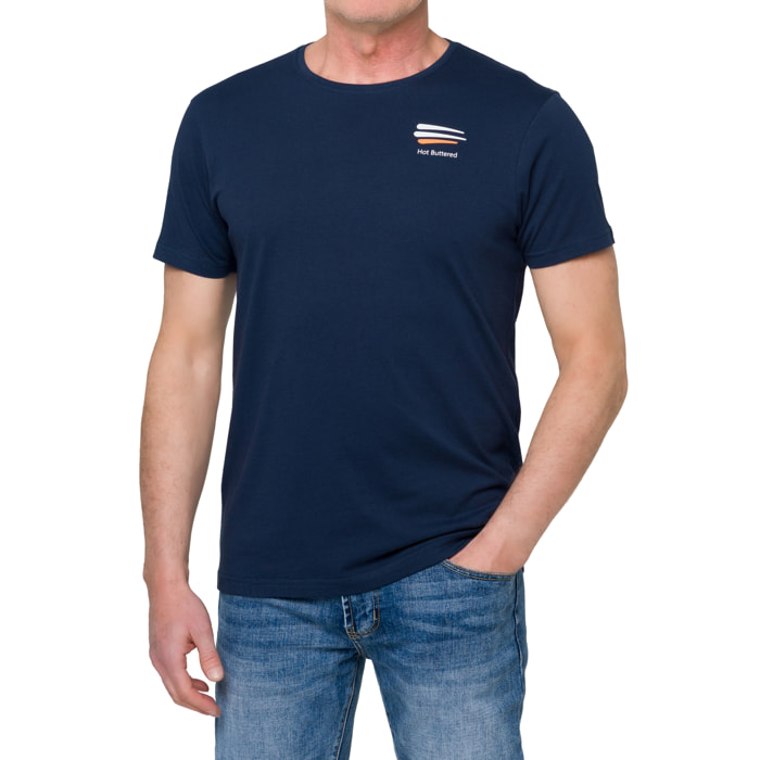 T-shirt OCEANIK 100% cotone blu navy