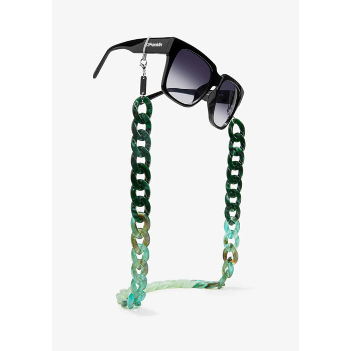 Cadena Gafas Link Chain Verde D.Franklin