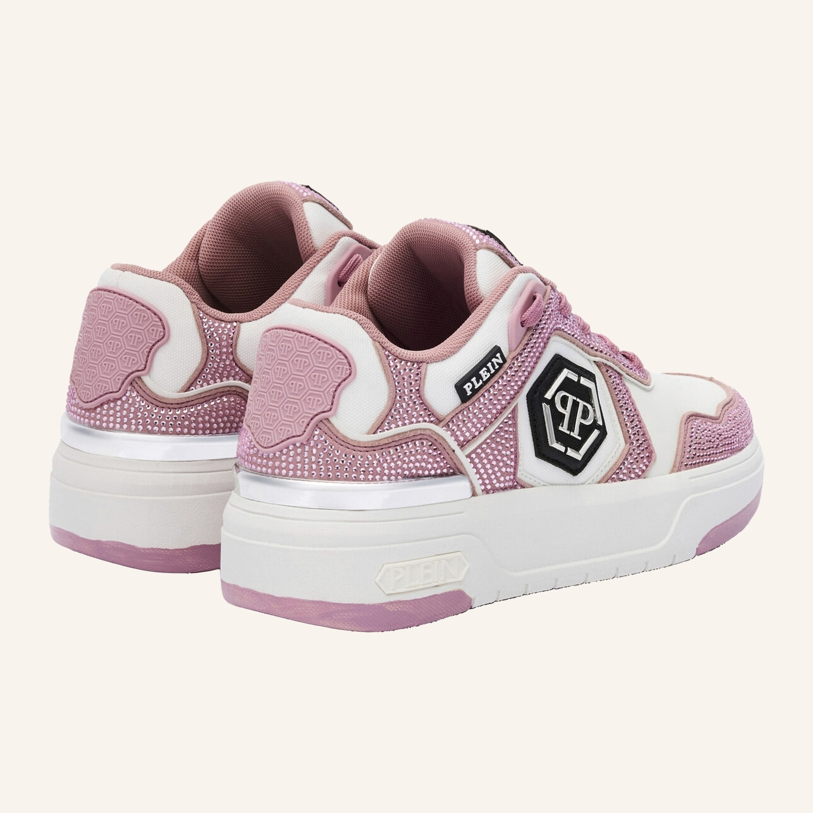 PHILIPP PLEIN Low-Top Sneakers SK8R Strass