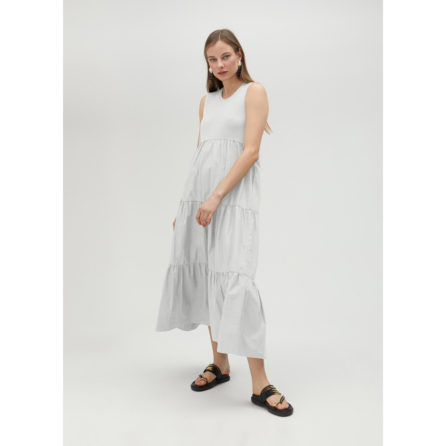 Vestito lungo con spalline