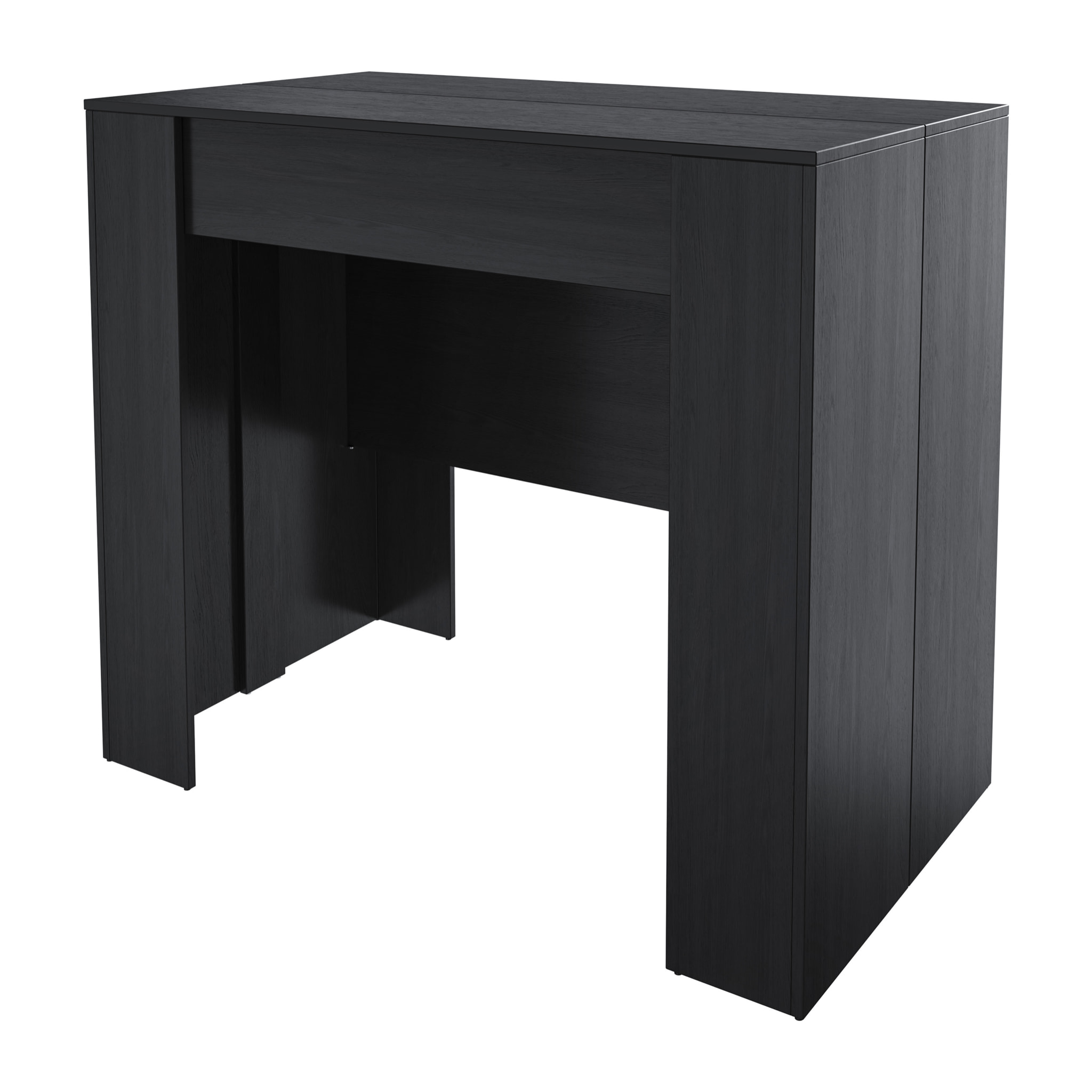 Tavolo Consolle Allungabile Oslo Plus Fino A 3 Metri Tavolo 14 Posti Salvaspazio Design Moderno Elegante Consolle Casa Ufficio 78x51x90 cm Nero