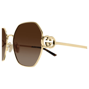 Gafas de Sol Gucci GG2046S-003 de Metal Mujer 58 mm