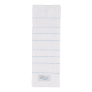 Set de 12 paños de cocina de 32x32cm 100% algodón 400gsm