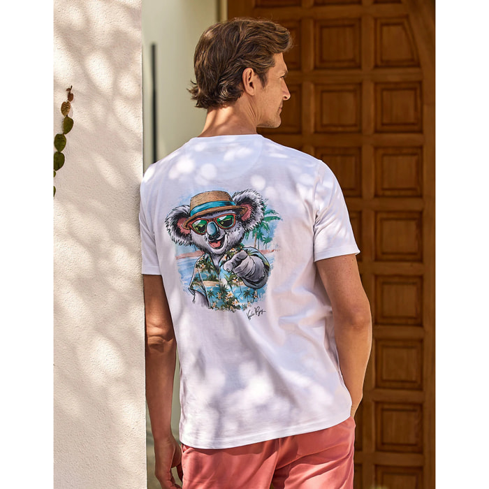 Camiseta Manga Corta Blanco - Higgins