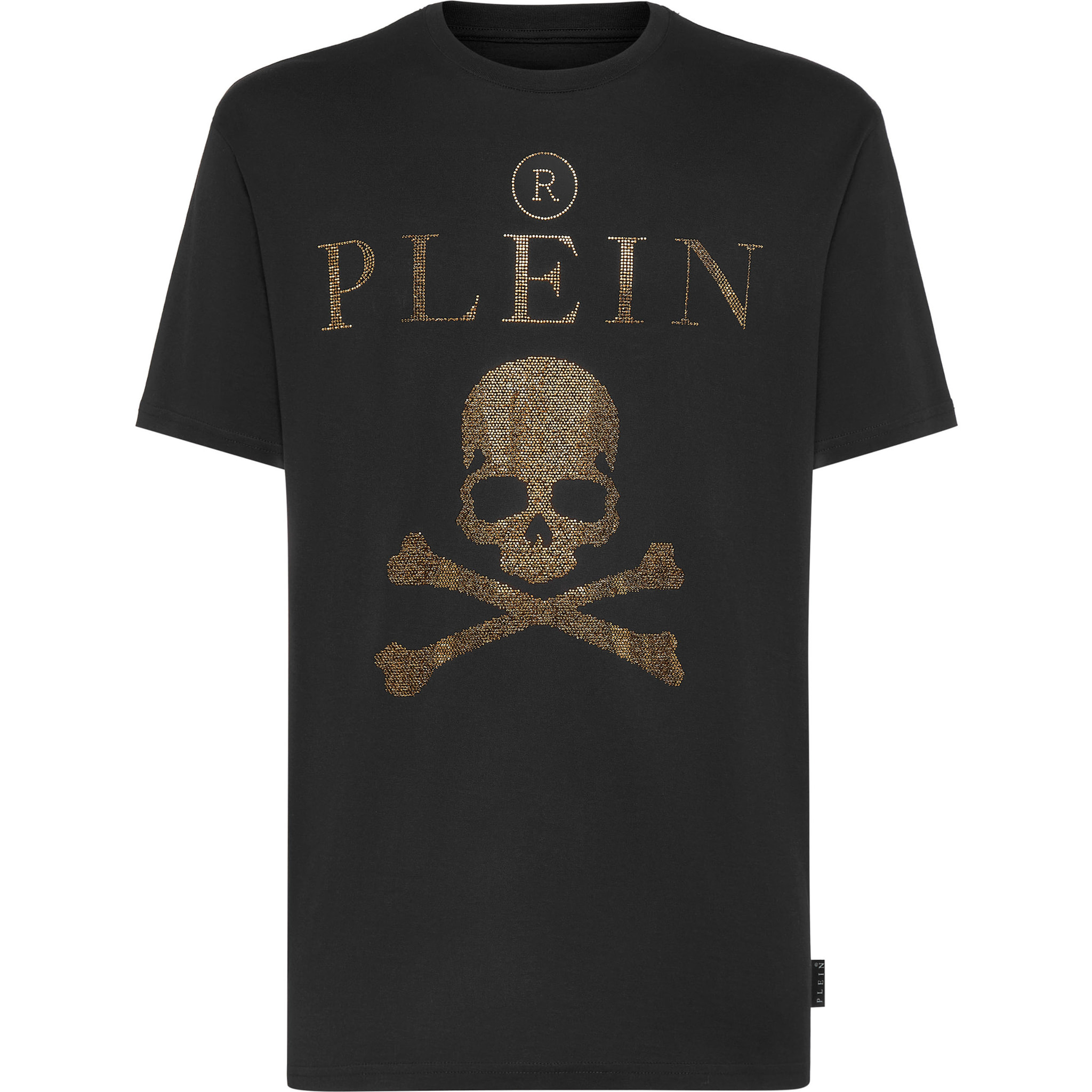 PHILIPP PLEIN T-Shirt Round Neck SKULL
