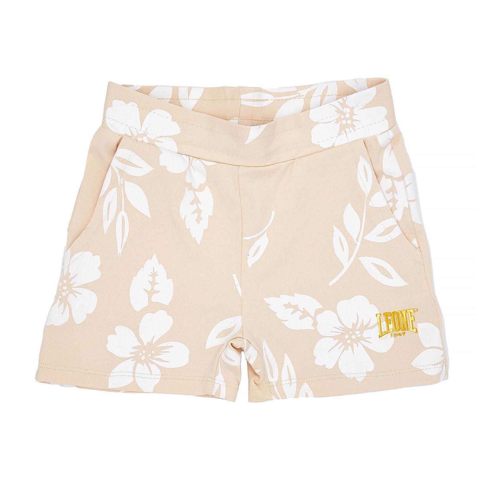Pantalones cortos florales de boxeo elegantes para niñas