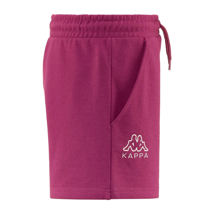 Pantaloncini Kappa Donna LOGO EDILIE Rosso