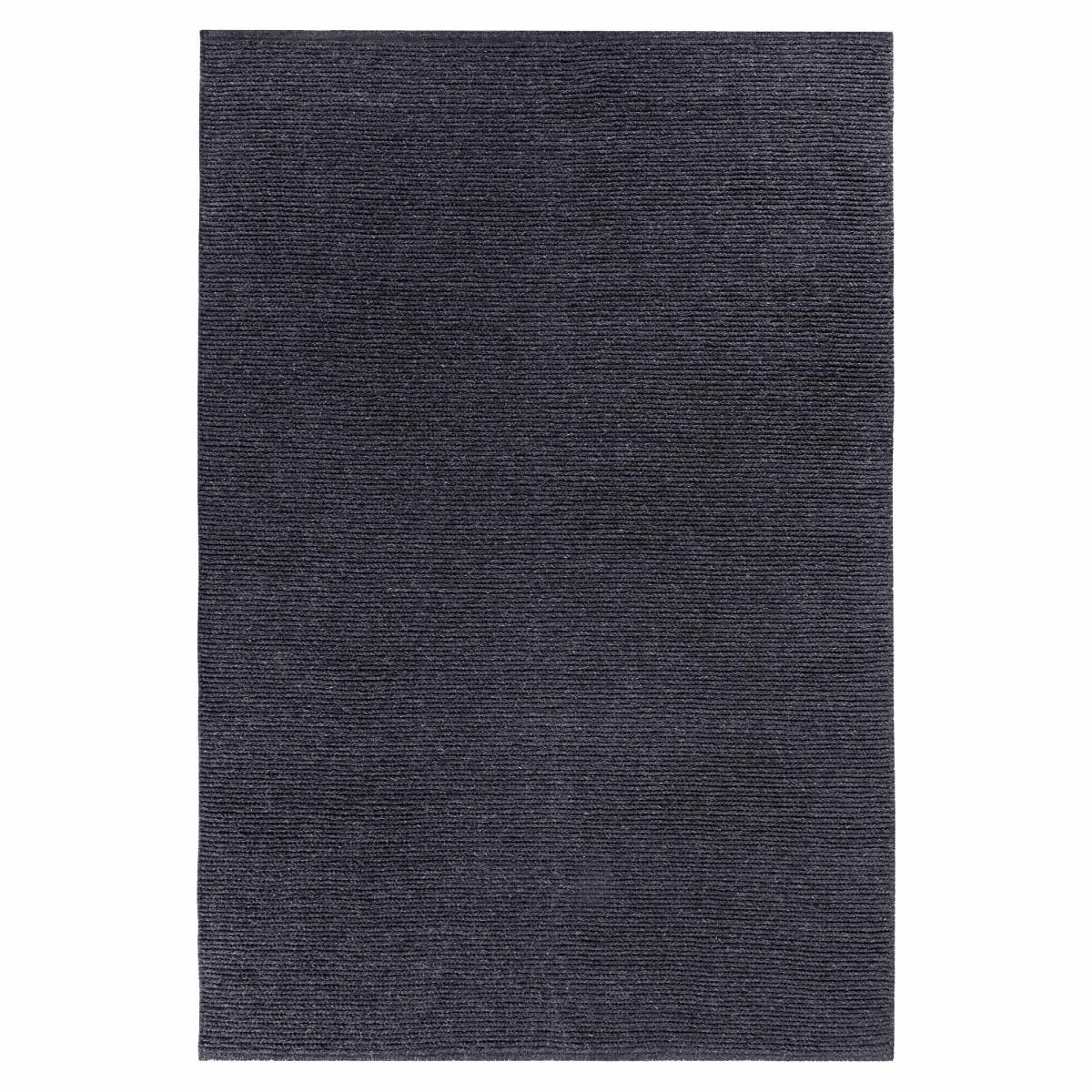 Tapis kilim, motif faux uni, tissé à la main, neya, chic