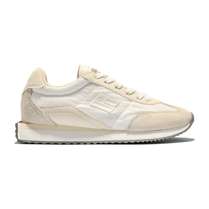 Zapatillas Deportivas Unisex Estilo Retro en Triple Blanco
