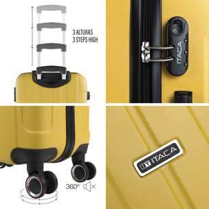 Maleta Itaca Havel Set De 3 Unidades Amarillo