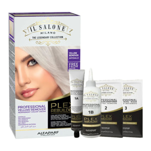 ALFAPARF MILANO Il Salone Plex Rebuilder Yellow Remover Permanent Color Cream