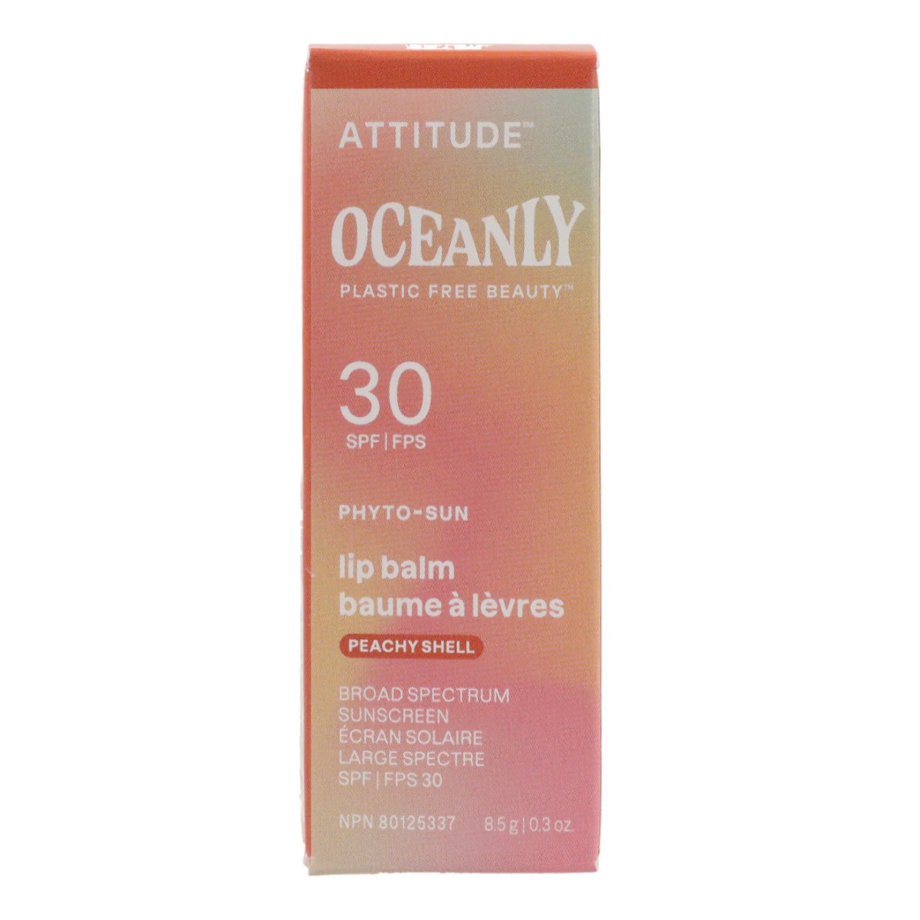 Oceanly - PHYTO-SUN Bálsamo labial con color SPF 30 - Peachy shell, Attitude, 8'5g