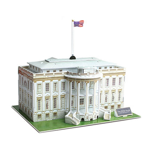 Puzzle 3D della Casa Bianca a Washington D.C. Include 35 pezzi che puoi assemblare senza bisogno di attrezzi o colla. Consigliato per bambini dai 3 anni in su.
