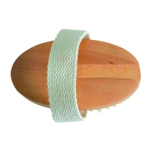 Brosse de bain en bois avec manche détachable MSV