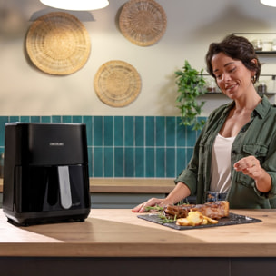 Cecotec Friteuse sans huile Cecofry&Grill Duoheat 4000