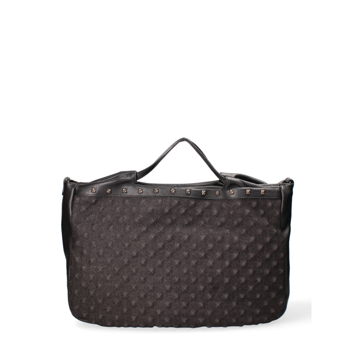 Borsa a mano da donna Made in Italy - Modello Silvana Lux - Vera Pelle - 45.0 x 30.0 x 17.0 cm