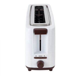 Tostadora JATA TT579 con una ranura larga. 6 niveles de tostado. También descongela