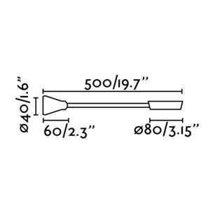 BEL Lampe applique lecteur noir