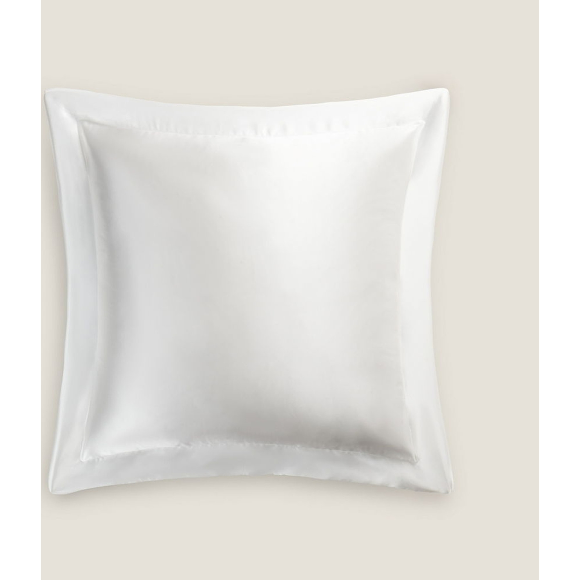 Funda de cuadrante seda y algodón satén Silkcot color blanco Seda