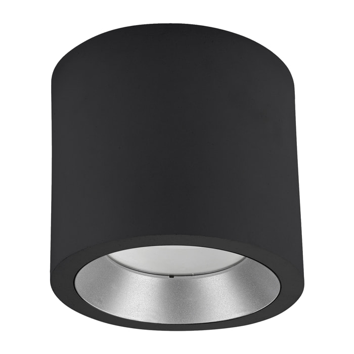 Ledsc4 LedsC4 - Plafón LED Exterior e Interior, Diseño Moderno y Funcional, Eficiencia Energética, IP Protegido, 168mm, Gris Urbano, Versátil y Duradero