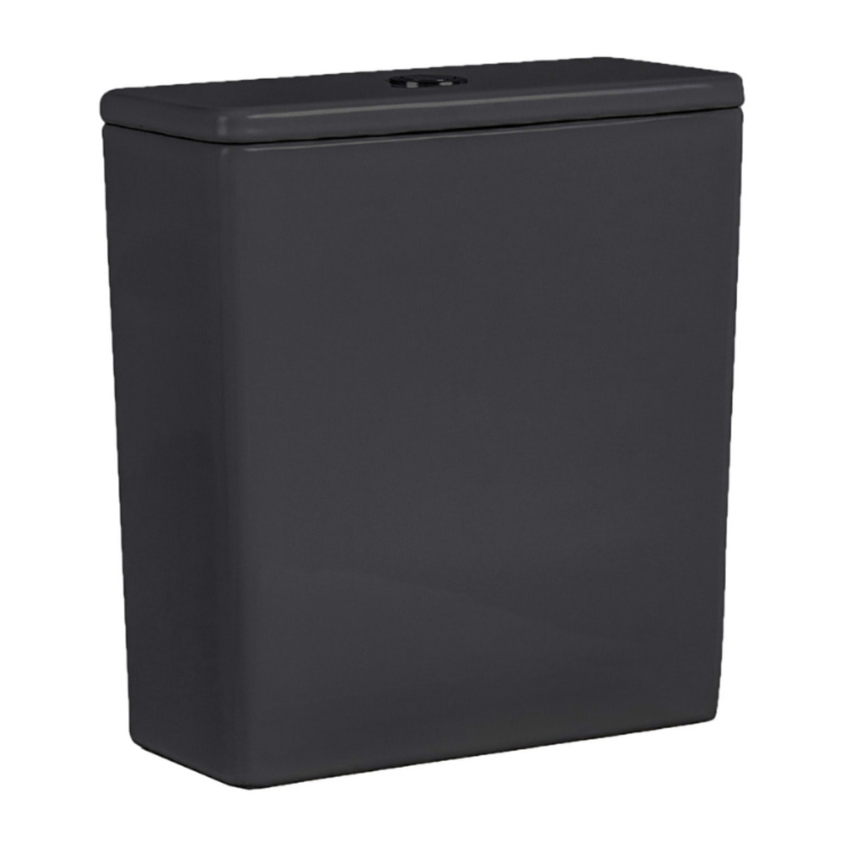 WC à poser sans bride céramique + abattant SoftClose + réservoir de chasse, alimentation par le bas, noir (CEPX030RREXVPBKMBI)