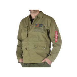 Giacche Alpha Industries Field Jacket Lwc- Olive Verde