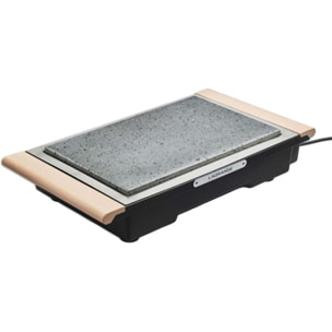 Grille-viande LAGRANGE Grill' Pierre Classic bois clair à poser, 37x23 cm