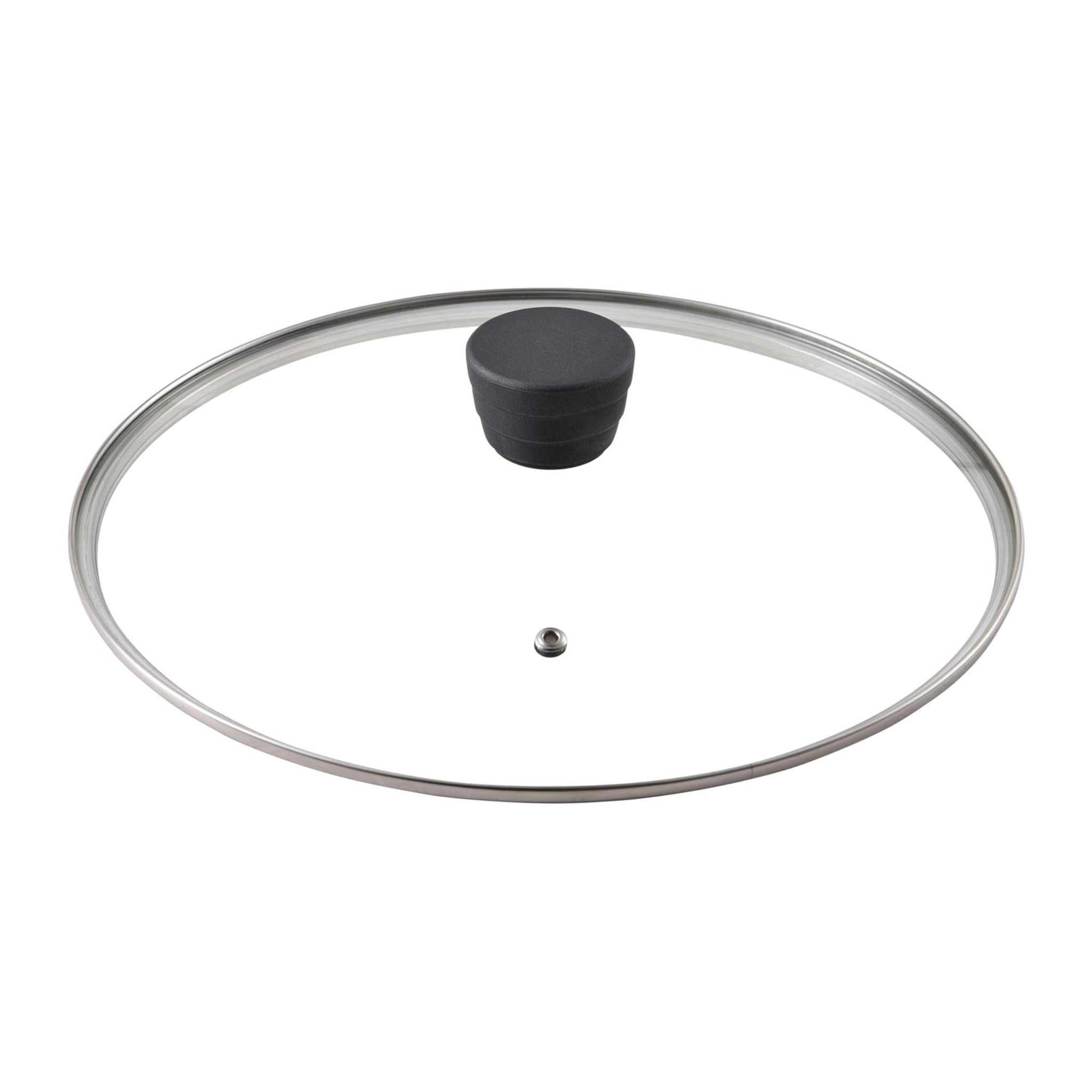 Sartén Honda Ø28x6cm en Aluminio fundido RETRO con tapa Bergner