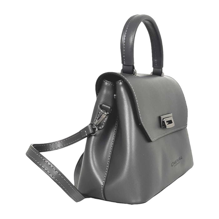 Bolso de mano Cheval Firenze Vittoria Gris