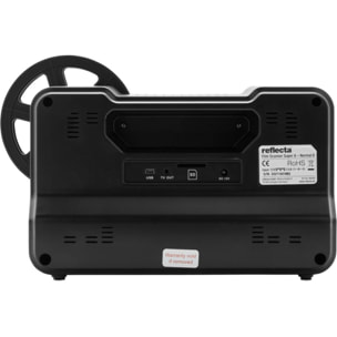 Scanner portable REFLECTA Film Scanner- Super 8 Normal 8 Black