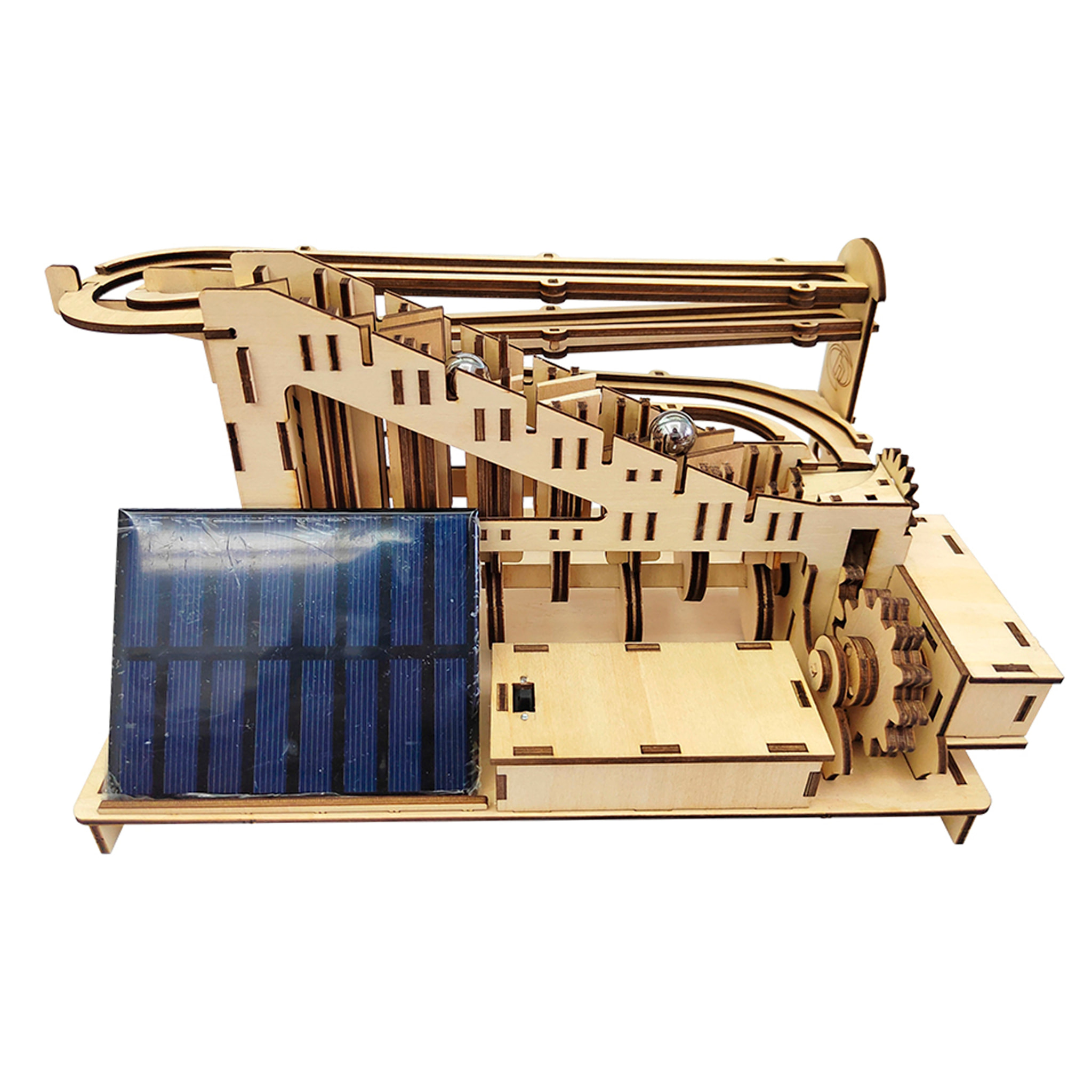 Modello in Legno 3D, con movimento meccanico design di Sfere di Scala. 188 parti