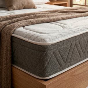 Colchón Viscoelástico + Espuma HR | 29cm de altura | Antiácaros | Firmeza Alta | Sueño Regenerador | Ceramic Premium
