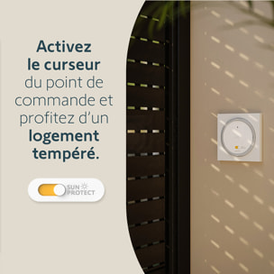 Kit de remplacement avec moteur Oximo io pour moteur volet roulant - sans fil io