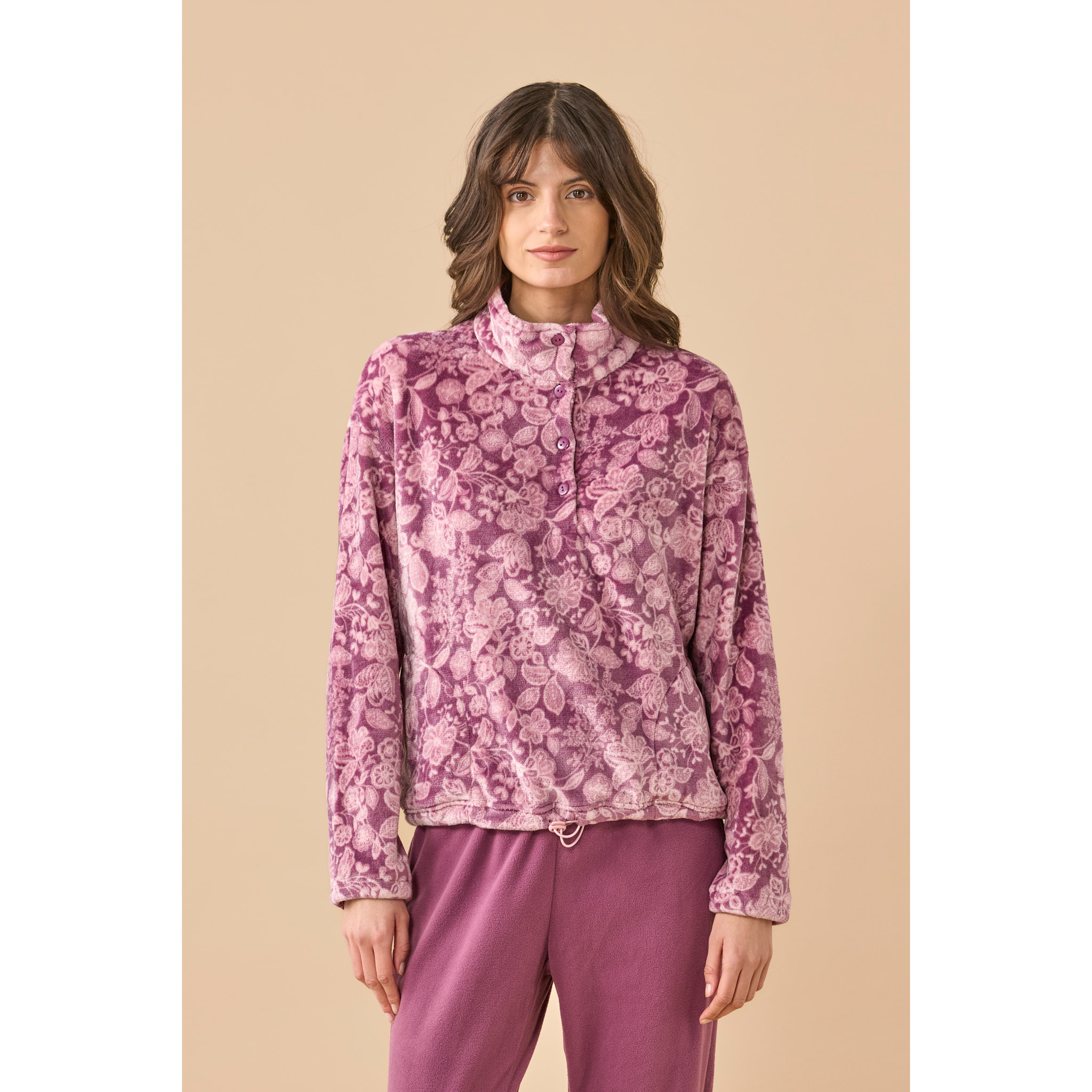 Pigiama donna in coral articolo flory. Noidinotte