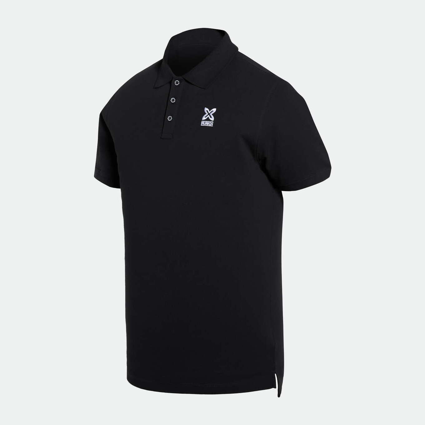 Polo MUNICH de algodón negro