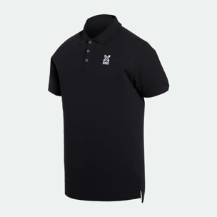 Polo MUNICH de algodón negro