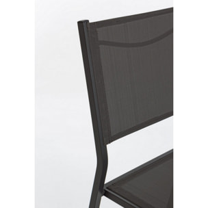 Set di 2 sedie HILDE antracite