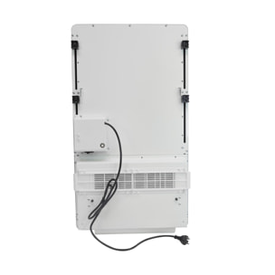 Sèche-serviettes verre trempé miroir display LED 2000W