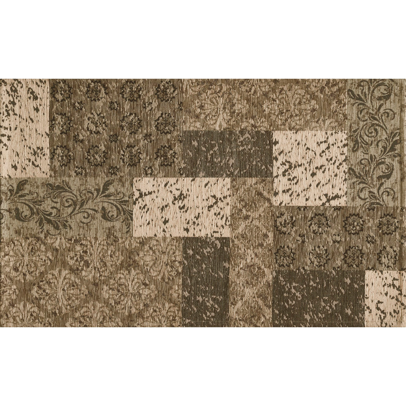 Tappeto Antiscivolo Arredo Classico Fango