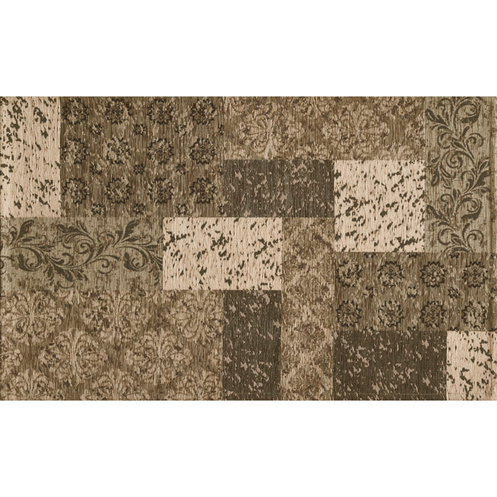 Tappeto Antiscivolo Arredo Classico Fango